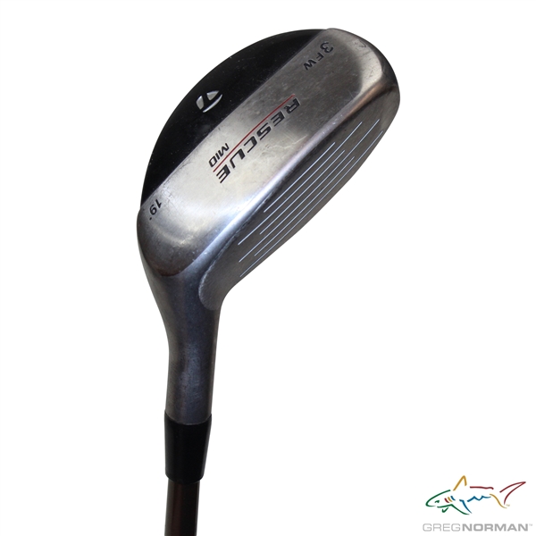 Greg Normans Personal Taylormade Rescue Mid 3FW 19 Degree Hybrid
