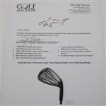Greg Norman's Personal Used TaylorMade Bladez Tour Pitching Wedge