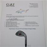 Greg Norman's Personal ZTP 52.09 Milled 52 Degree Wedge