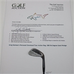 Greg Norman's Personal Cleveland Tour Action Reg. 588 56 Degree Sand Wedge