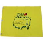 Rory McIlroy Signed 2025 Masters Embroidered Flag - Clinches Career Grand Slam JSA ALOA