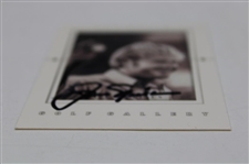 Jack Nicklaus Signed 2001 Upper Deck Golf Gallery Card JSA ALOA