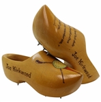 Joe Kirkwoods Unique Vibrant Golf Shoes Clogs w/Golf Poem Engraving