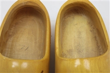 Joe Kirkwood's Unique Vibrant Golf Shoes Clogs w/Golf Poem Engraving