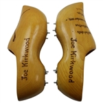 Joe Kirkwood's Unique Vibrant Golf Shoes Clogs w/Golf Poem Engraving