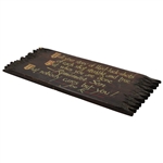 Joe Kirkwood's Hard Luck Shots Wooden Sign