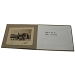 H. Vardon, W. Hagen, T. Ray & others Signed 1923 Headingly Golf Club Adel Booklet JSA ALOA