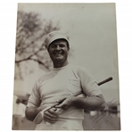 Jimmy Demaret Signed 1940s Augusta National During Masters Oversize Original Photo to Joe Kirkwood JSA ALOA