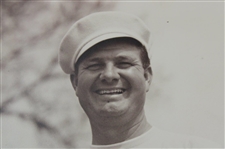 Jimmy Demaret Signed 1940's Augusta National During Masters Oversize Original Photo to Joe Kirkwood JSA ALOA