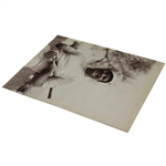 Jimmy Demaret Signed 1940's Augusta National During Masters Oversize Original Photo to Joe Kirkwood JSA ALOA