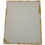 Jimmy Demaret Signed 1940's Augusta National During Masters Oversize Original Photo to Joe Kirkwood JSA ALOA