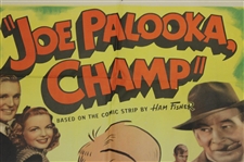 1946 Joe Palooka, Champ Starring Joe Kirkwood Jr w/Joe Louis Ltd Ed 46/616 Large Movie Poster