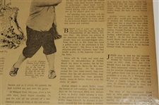 1916 & 1929 Atlanta Journal Bobby Jones Little Bob Jones Newspaper Merion & Pebble Beach