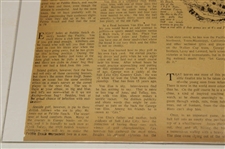 1916 & 1929 Atlanta Journal Bobby Jones Little Bob Jones Newspaper Merion & Pebble Beach