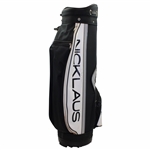 Jack Nicklaus Signed Black & White Nicklaus N1 Full Size Golf Bag JSA ALOA