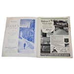 1947 Ryder Cup at Portland Golf Club Official Program - USA 11-1 Win