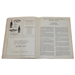 1947 Ryder Cup at Portland Golf Club Official Program - USA 11-1 Win