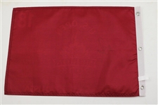 Justin Rose Signed 2013 US Open at Merion Red Screen Flag JSA ALOA
