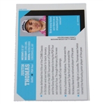 Justin Thomas Signed Sports Illustrated Kids Golf Card #605 JSA ALOA