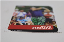 Justin Thomas Signed Sports Illustrated Kids Golf Card #605 JSA ALOA