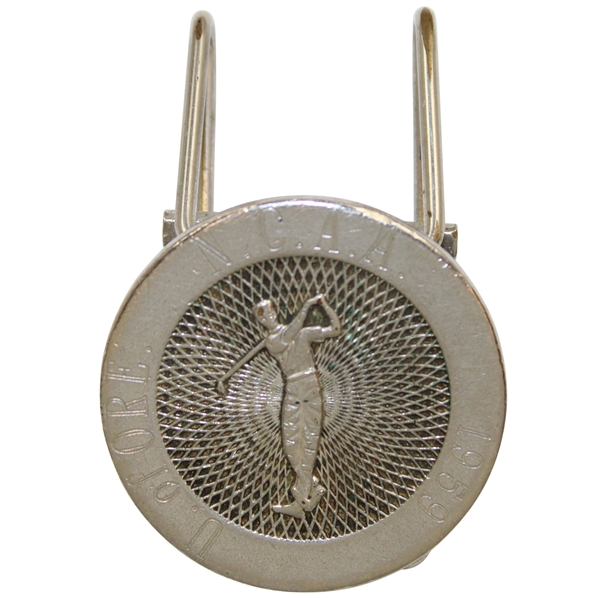 Jacky Cupits 1959 N.C.A.A. at University of Oregon Contestant Badge/Clip
