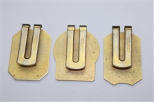 Jacky Cupit's 2015, 2016 & 2017 PGA Tour Member Money Clips