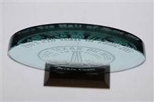 Jacky Cupit's 1983 East Texas Oil Mens Pro Am Classic Pro's Pro Hall Of Fame Glass Trophy