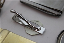 Jacky Cupit's Four (4) Money Clips & (1) Contestant Badge