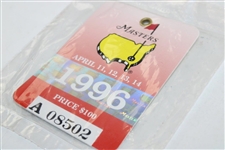 Hale Irwin's 1996 Masters Tournament SERIES Badge #A08502 - Unopened