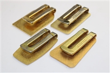 Jacky Cupit's 2004, 2005, 2006 & 2007 PGA Tour Member Money Clips