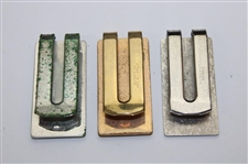 Jacky Cupit's 1983, 1984 & 1987 PGA Tour Member Money Clips