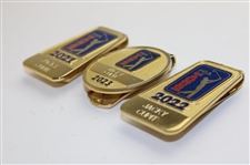 Jacky Cupit's 2021, 2022 & 2023 PGA Tour Member Money Clips