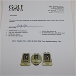 Jacky Cupit's 2021, 2022 & 2023 PGA Tour Member Money Clips