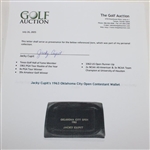 Jacky Cupit's 1963 Oklahoma City Open Contestant Wallet