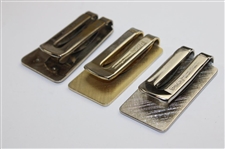 Jacky Cupit's 1992, 1996 & 1997 PGA Tour Member Money Clips