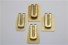 Jacky Cupit's 2007, 2008, 2010 & 2011 PGA Tour Member Money Clips