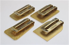 Jacky Cupit's 2007, 2008, 2010 & 2011 PGA Tour Member Money Clips