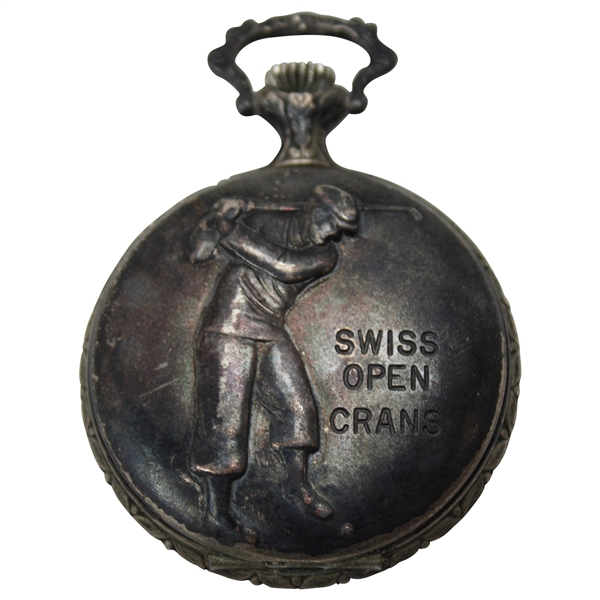 Swiss Open at Crans-Sur-Sierre Roventa Henex Pocket Watch