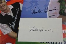 Hale Irwin's Signed Wheaties Box, 2008 Hualalai Resort Poster & 3x5 Index Card JSA ALOA