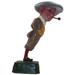 Large Penfold Man Statue w/Pipe & Base