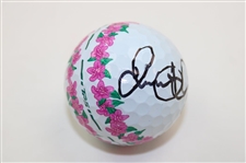 Rory McIlroy Signed TaylorMade Masters Azalea Logo Ball JSA ALOA