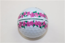 Rory McIlroy Signed TaylorMade Masters Azalea Logo Ball JSA ALOA