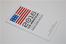 2016 US Amateur at Oakland Hills Official Championship Yardage Book