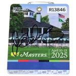 Rory McIlroy Signed 2025 Masters SERIES Badge #R13846 JSA FULL #ZZ72213
