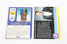 Two (2) 2001 Premier Golf Card Packs, Jordan Baseball & Griffey Rookie + Two (2) other Griffey Cards