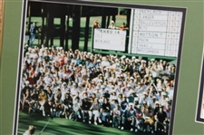 Jack Nicklaus Signed 1986 Masters Eagle Putt on 15th Hole Photo - Framed JSA ALOA