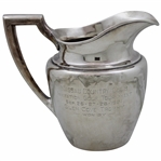 1921 Nassau Country Club Invitation Golf Tournament Glen Cove Sterling Silver Trophy 