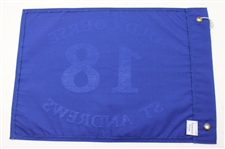 Nick Faldo Signed Old Course Flag w/'To Dave Best Wishes 1990' JSA ALOA