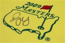 Rory McIlroy Signed 2009 Masters Embroidered Flag - Masters Debut JSA ALOA