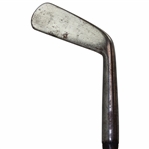 c.1890’s Willie Park Smooth Face Cleek w/ Shaft Stamp